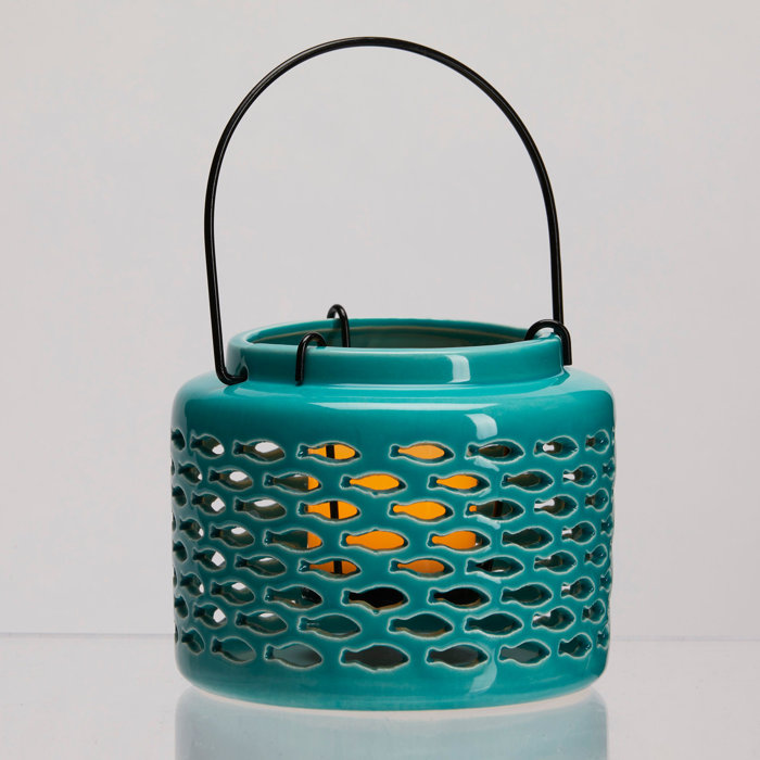 Dovecove 6'' H Metal Lantern Wayfair